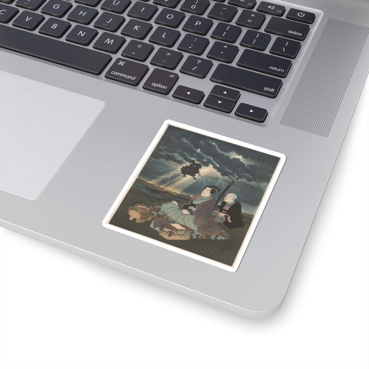Dramatic Storm kiss-cut sticker — product view 15