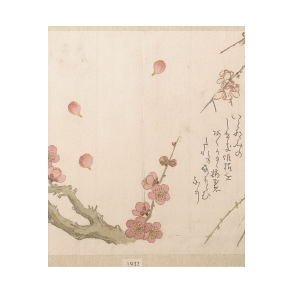 Botanical — Plum Blossom — Matte Poster