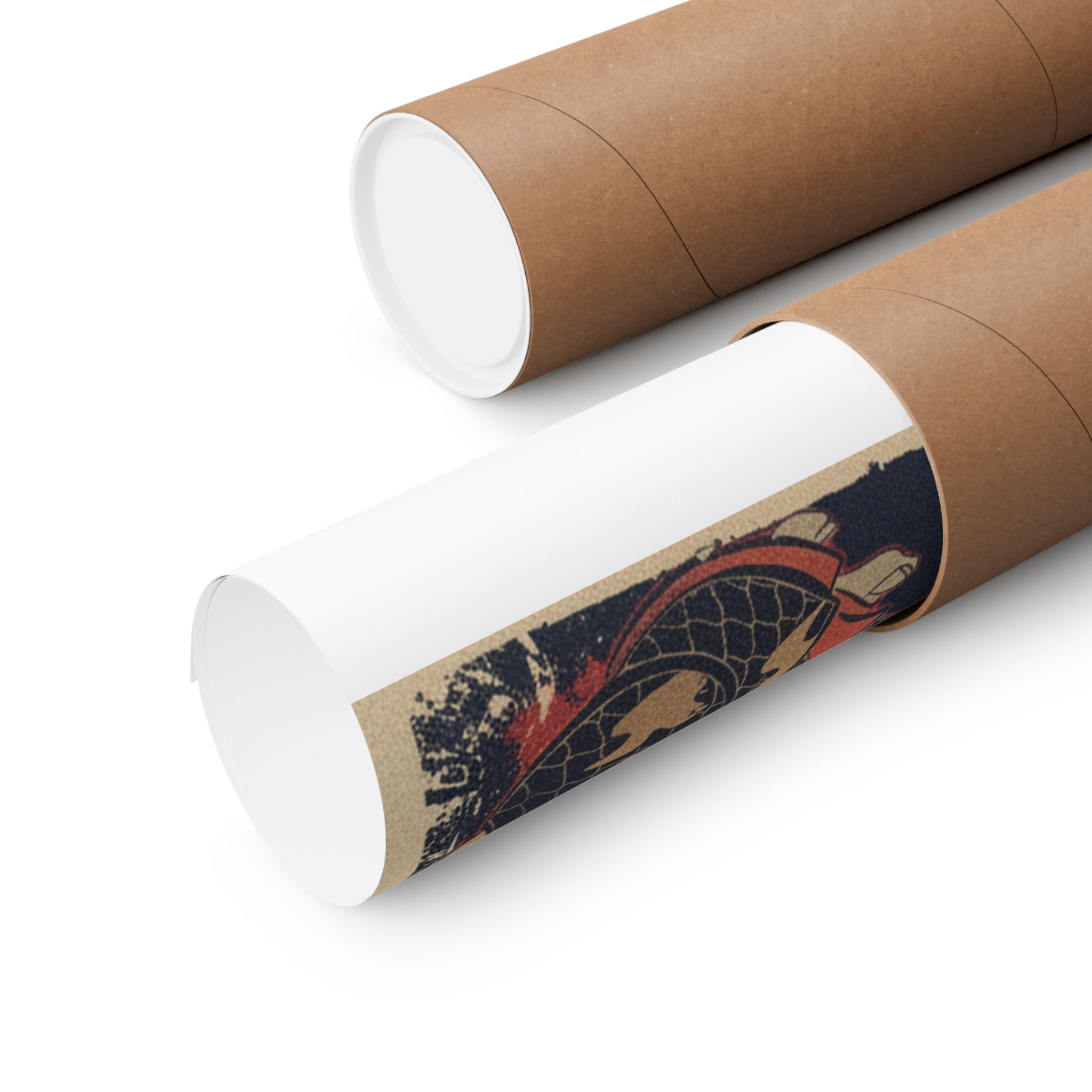 Japanese Street — The Actor Yoshizawa Ayame As A Samurai — Matte Poster