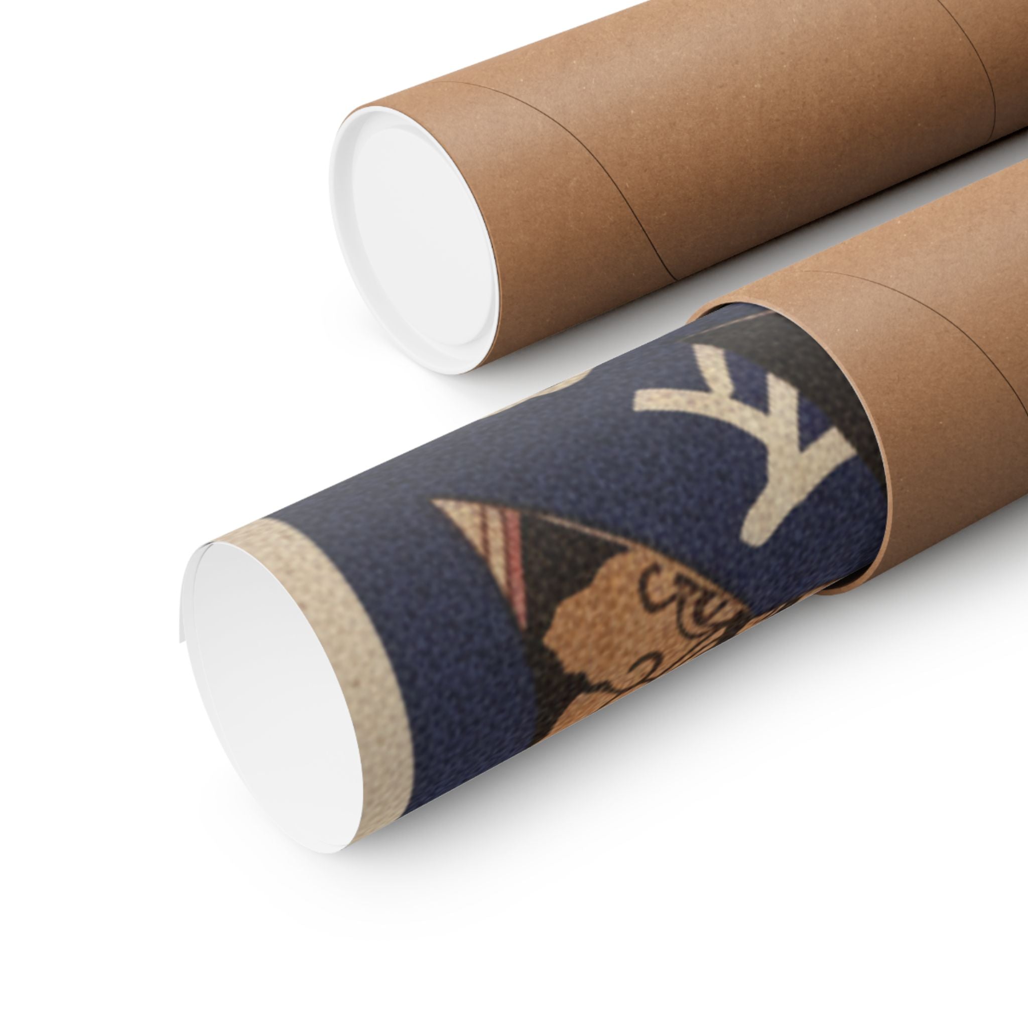 Japanese Street — Geisha, Probably A Singing Girl — Matte Poster
