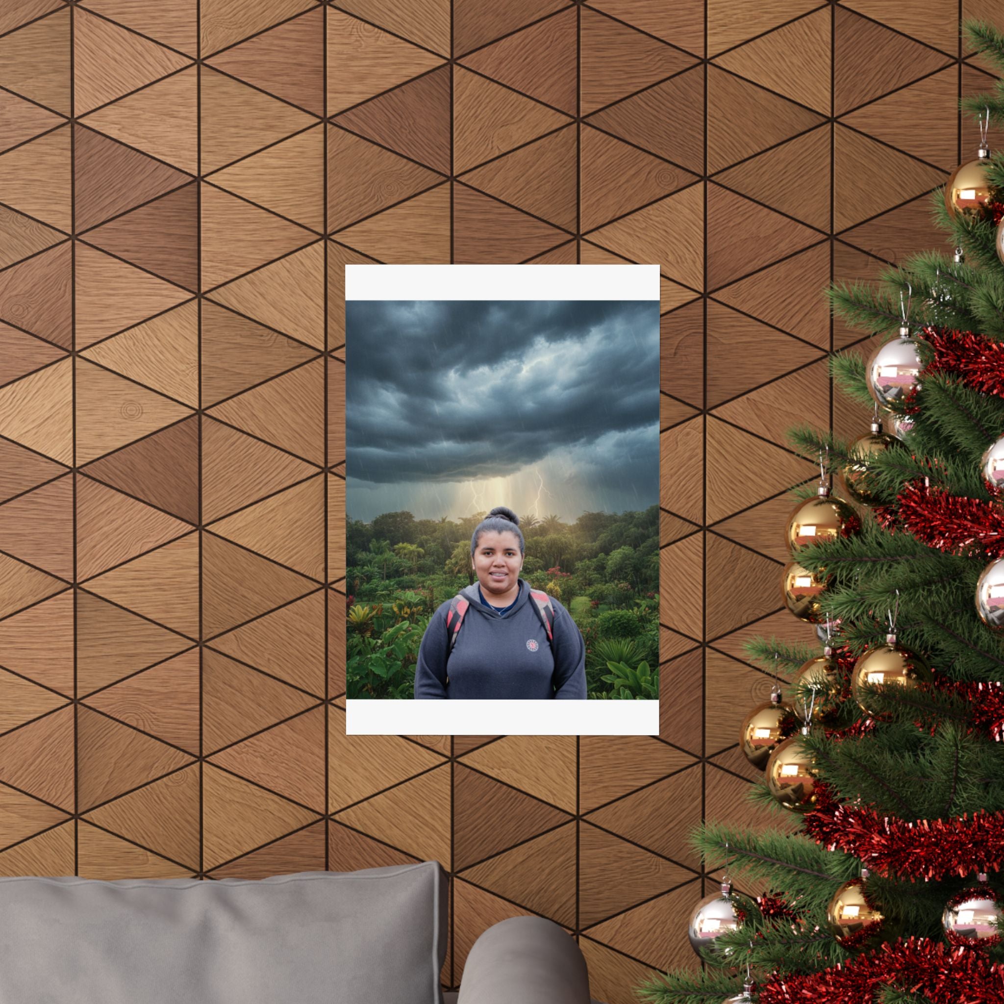Dramatic Storm — Person — Matte Poster — Poster 2