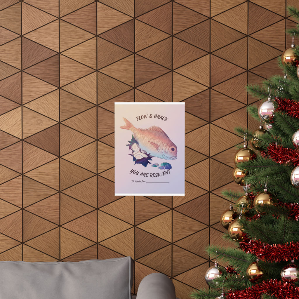 Affirmation — Tai Fish And Top-Shells — Matte Poster