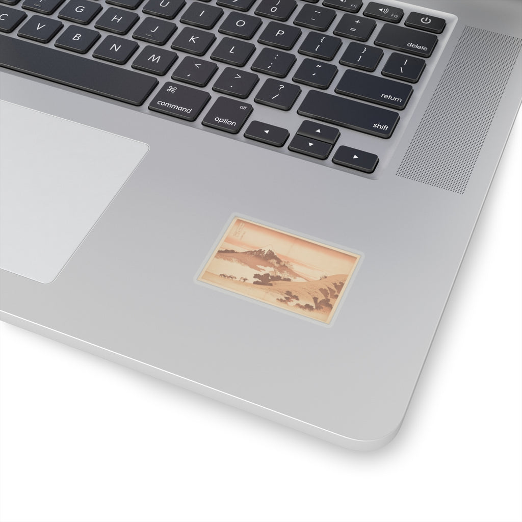 Southern Sunset — Fuji From Inume (?) Pass — Kiss-Cut Sticker