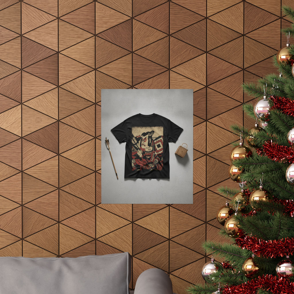 Product Marketing — An Actor Portrait (Wears A Danjuro Mon) — Matte Poster