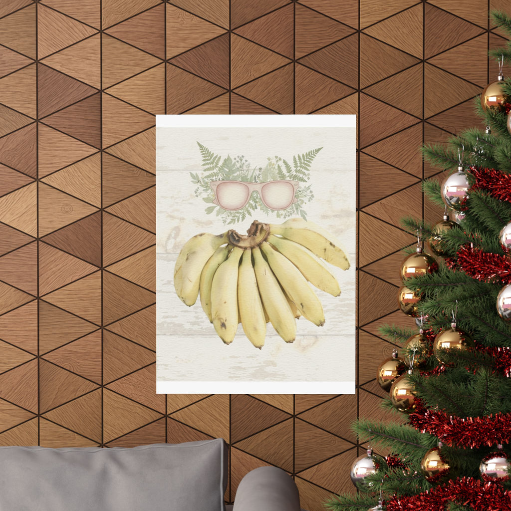 Botanical — Bananas — Matte Poster