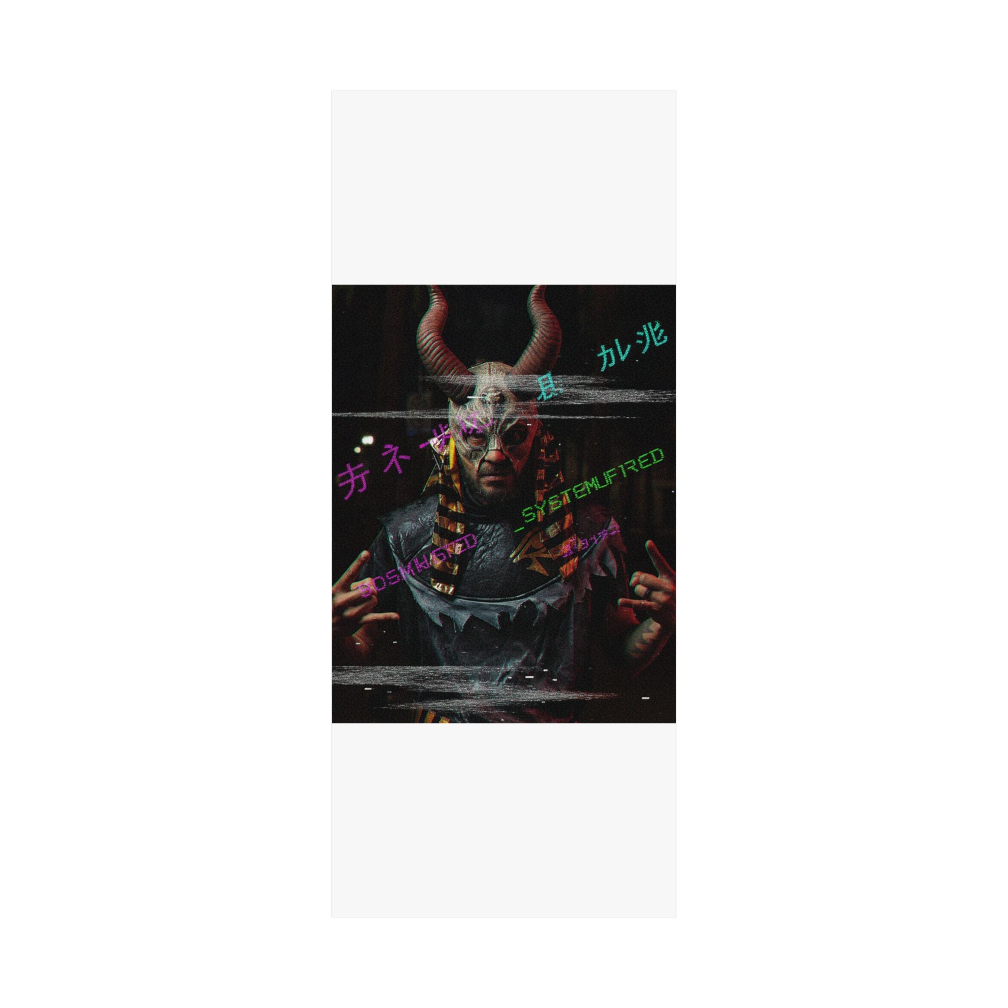 Glitch Culture — Person — Matte Poster