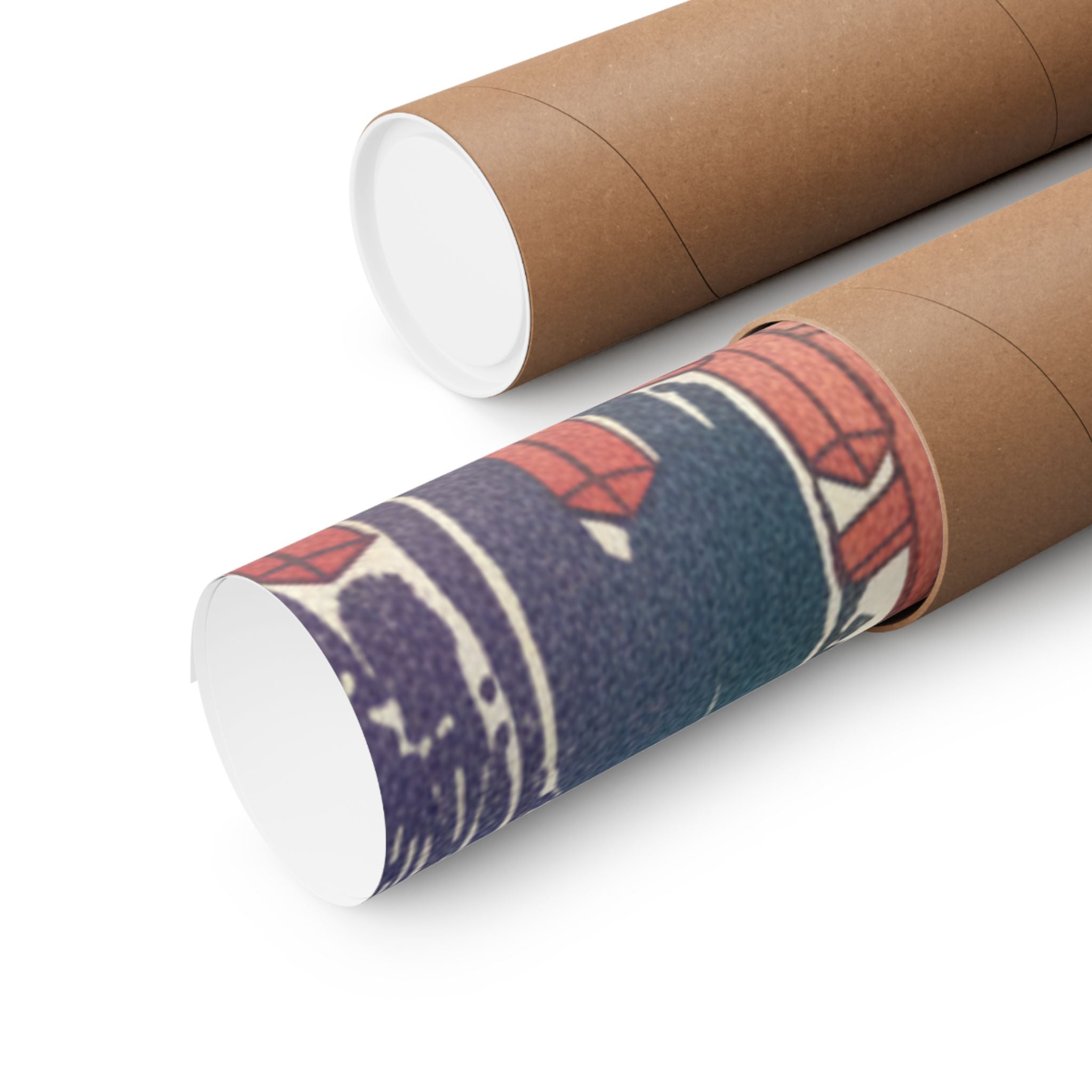 Affirmation — History Of Kamakura: Building Tsurugaoka Hachiman Shrine — Matte Poster