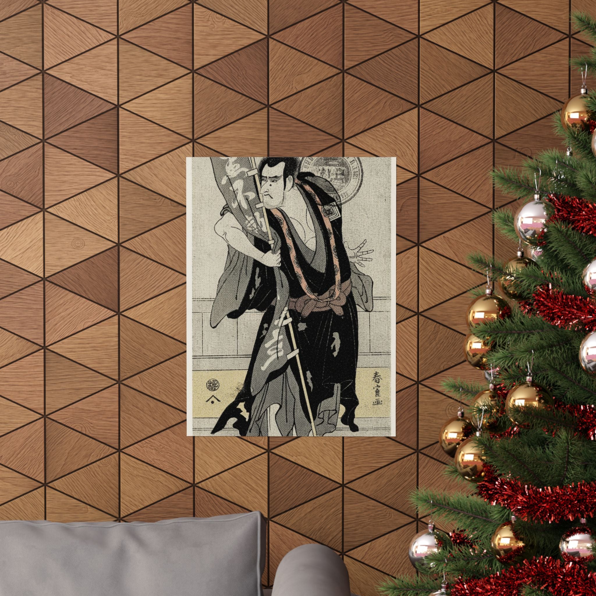 Vintage Bootleg — The 2Nd Ichikawa Komazo — Matte Poster