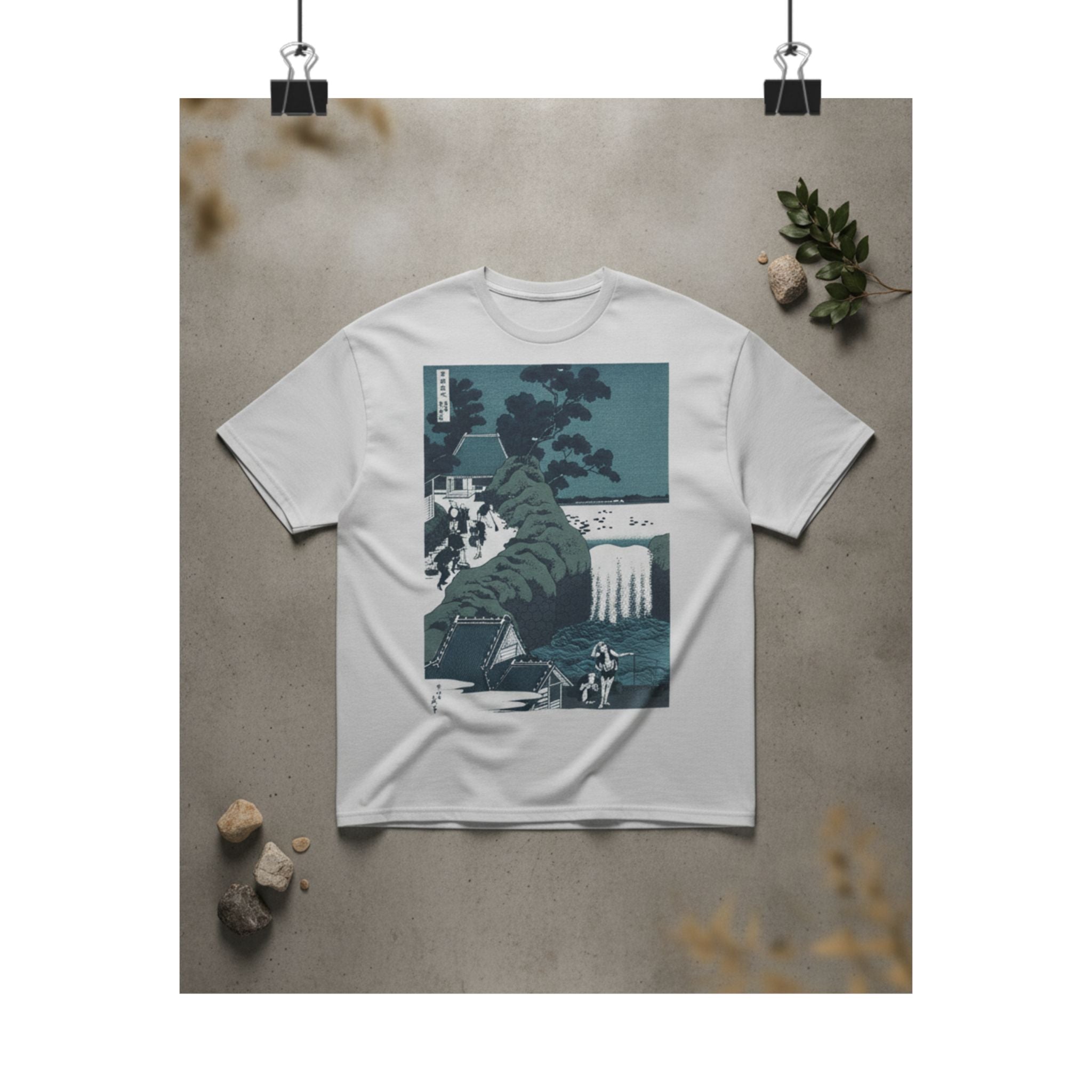 Product Marketing — Fall Of Aoiga Oka, Yedo — Matte Poster