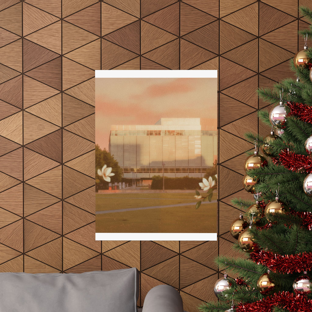 Southern Sunset — Building — Matte Poster