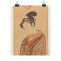 Southern Sunset — Young Man Strolling Near The Sea — Matte Poster