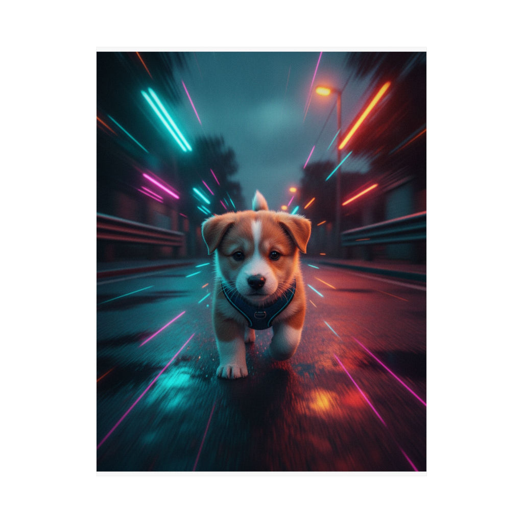 Fast Furious — Dog — Matte Poster