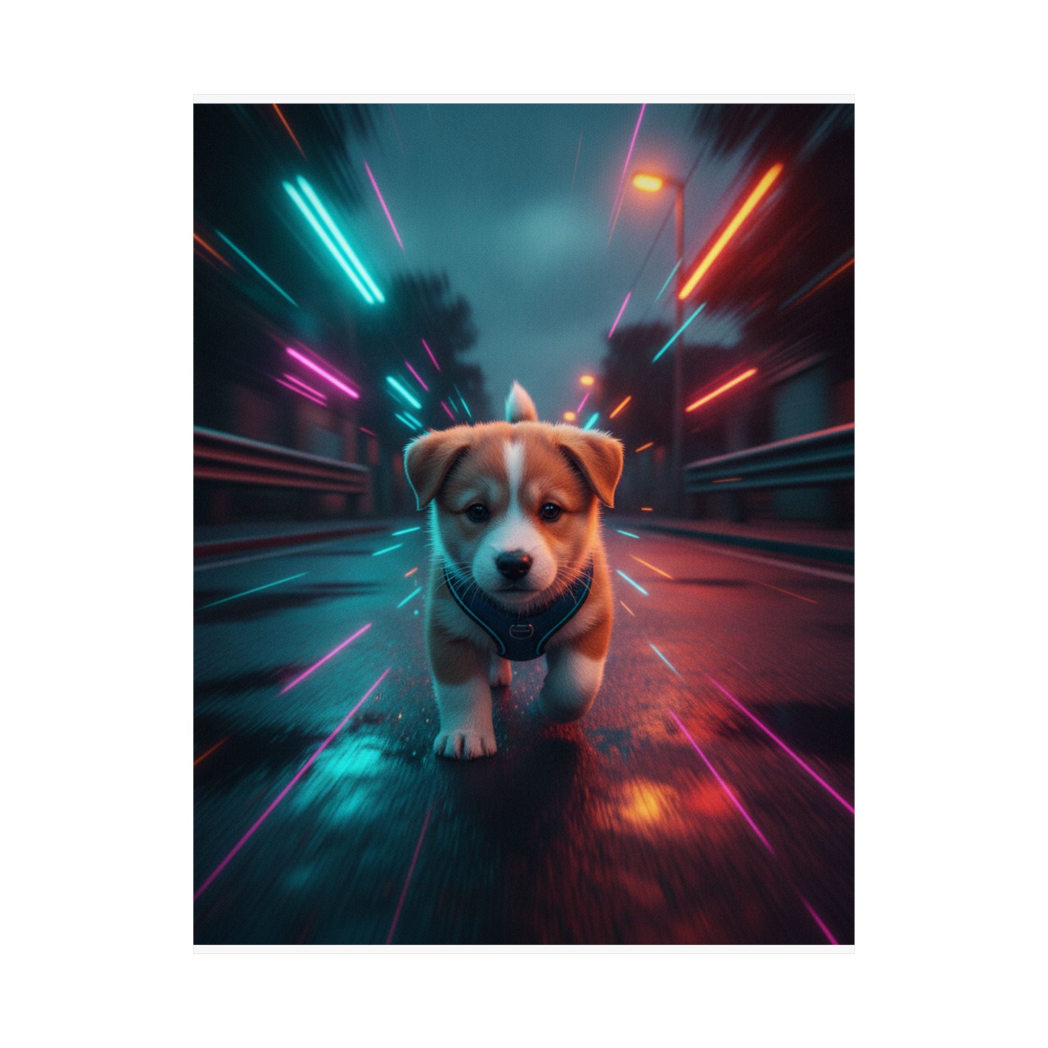 Fast Furious — Dog — Matte Poster