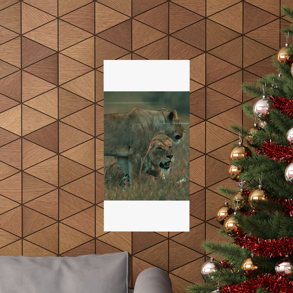 Cinematic — Lions — Matte Poster