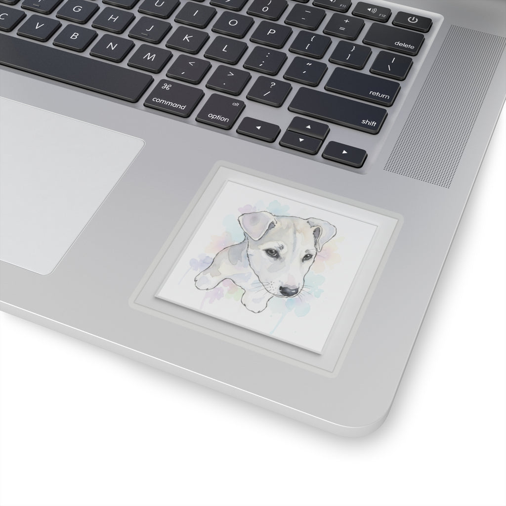 Watercolor — Dog — Kiss-Cut Sticker