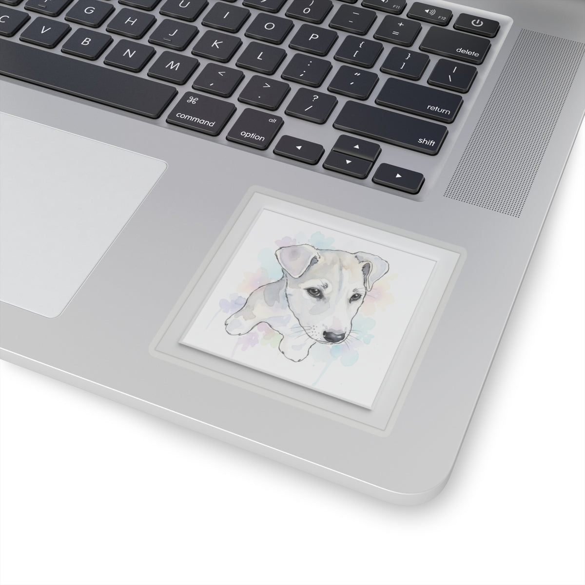 Watercolor — Dog — Kiss-Cut Sticker