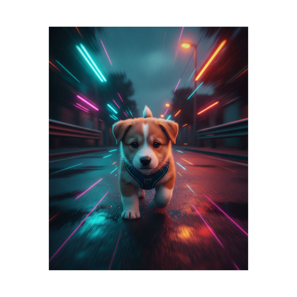 Fast Furious — Dog — Matte Poster