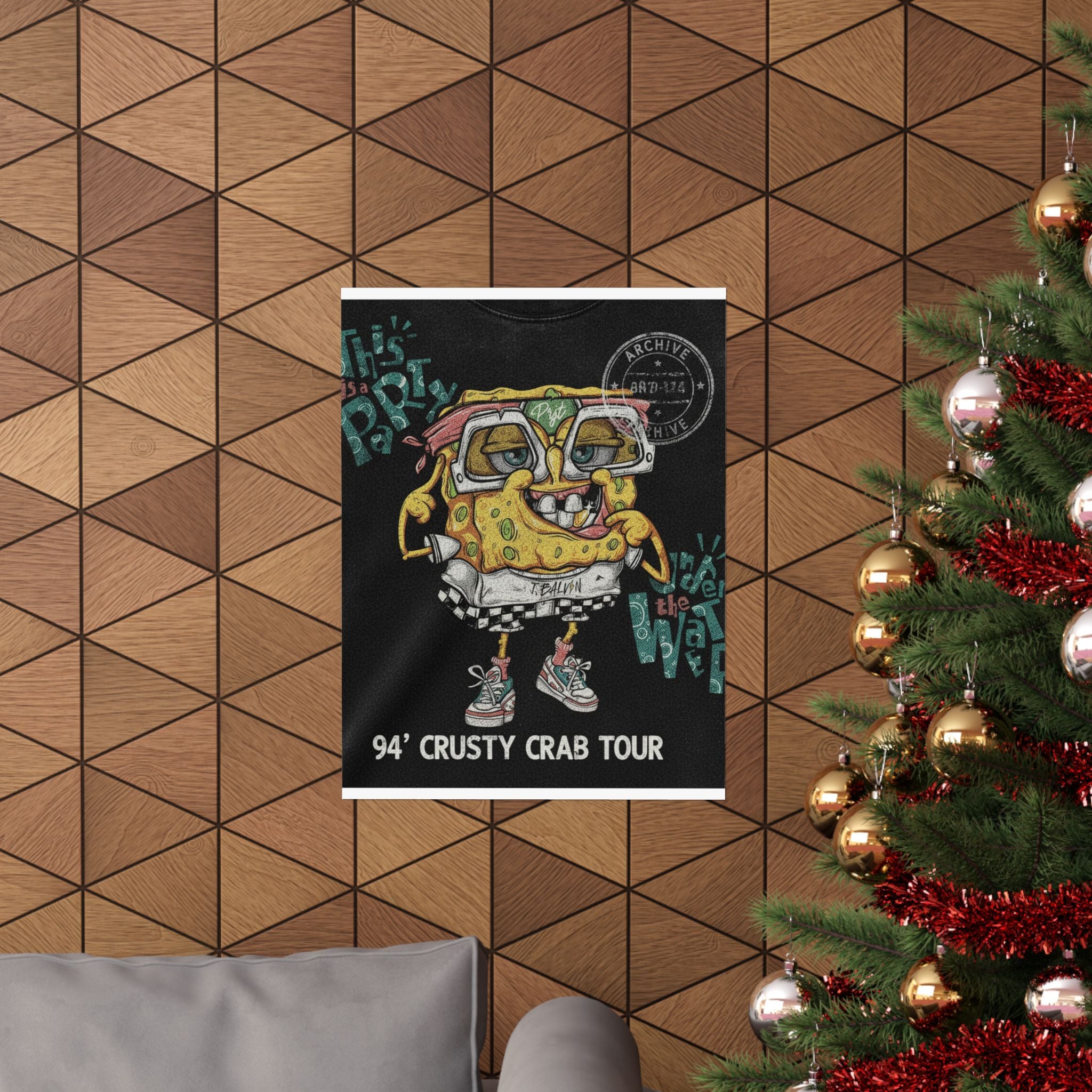 Vintage Bootleg — Sponge — Matte Poster
