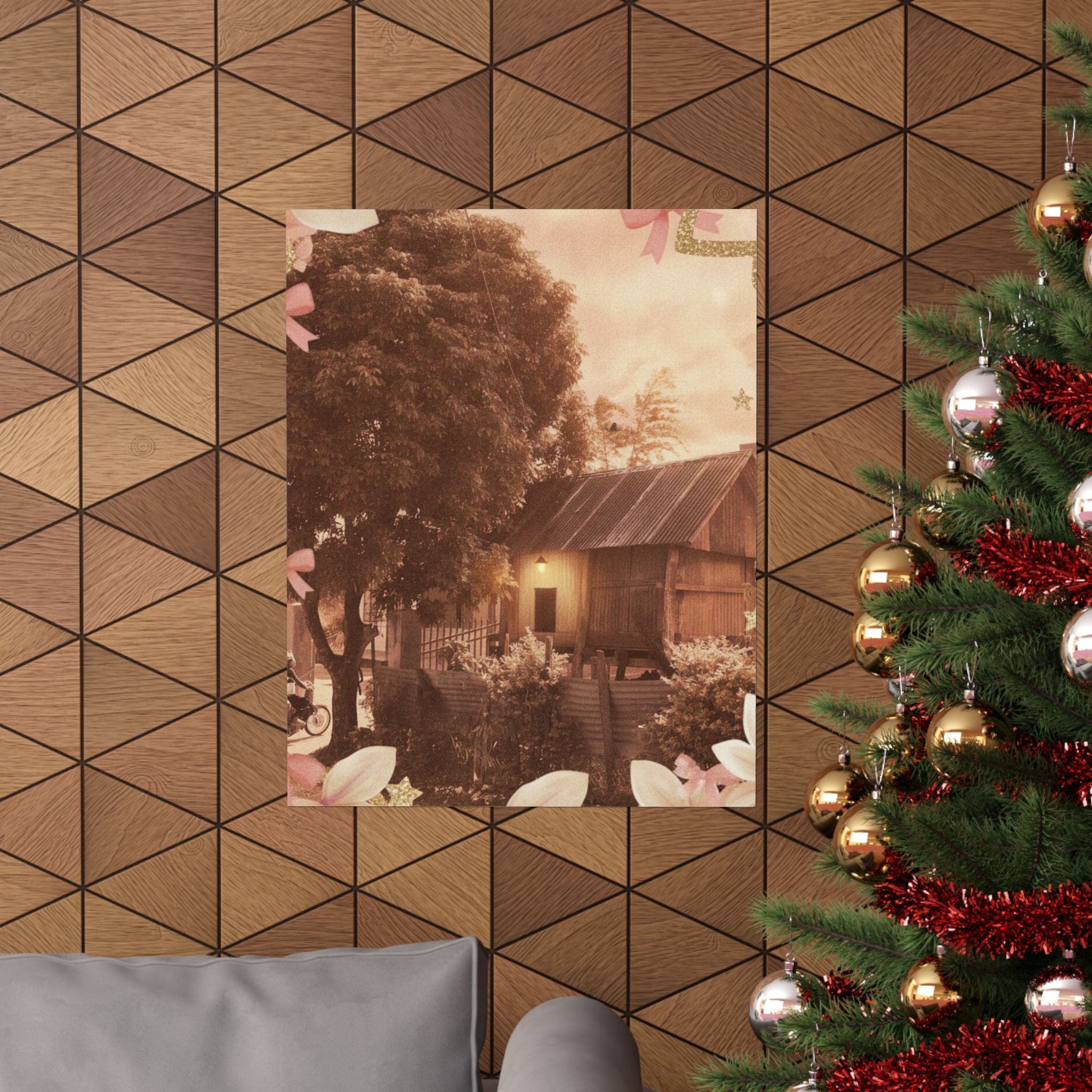 Southern Sunset — House — Matte Poster
