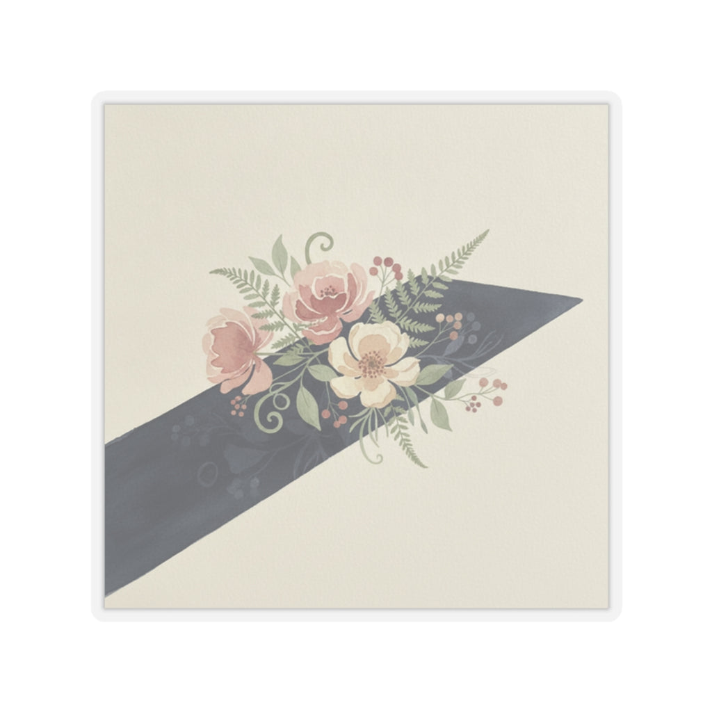 Botanical — Abstract — Kiss-Cut Sticker