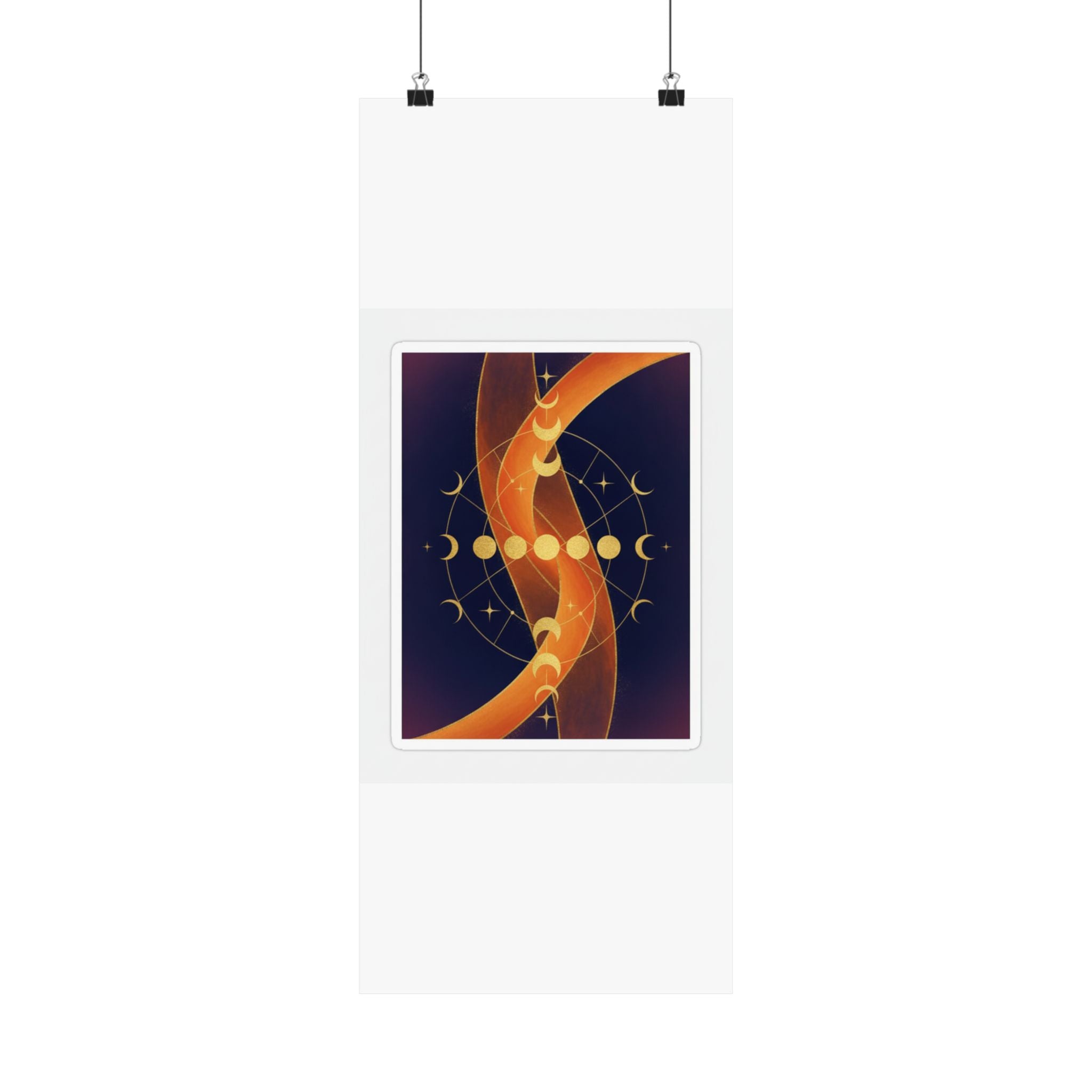 Celestial — Abstract — Matte Poster