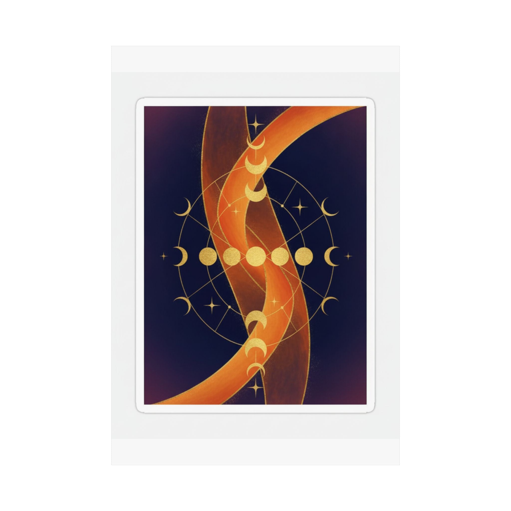 Celestial art print — product view 12