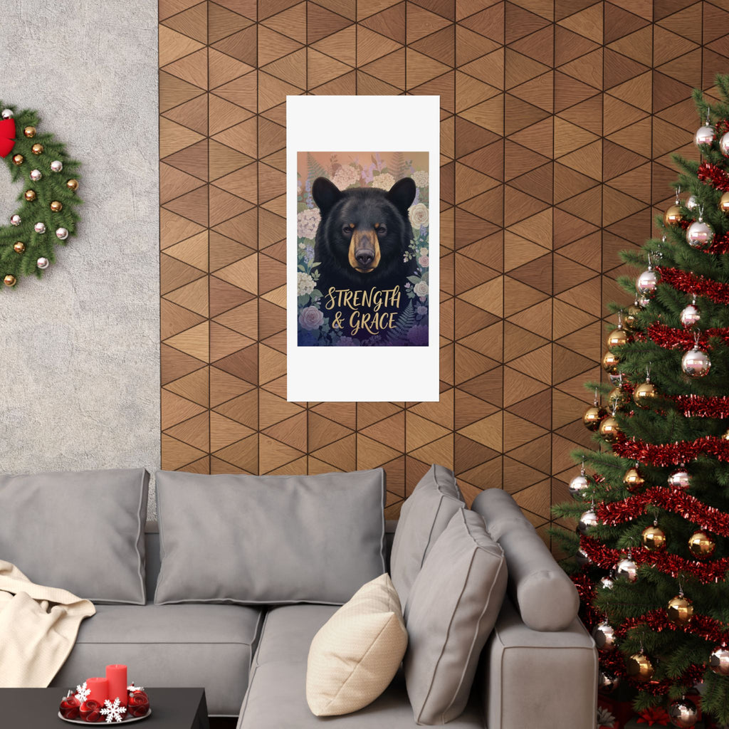 Affirmation — Bear — Matte Poster
