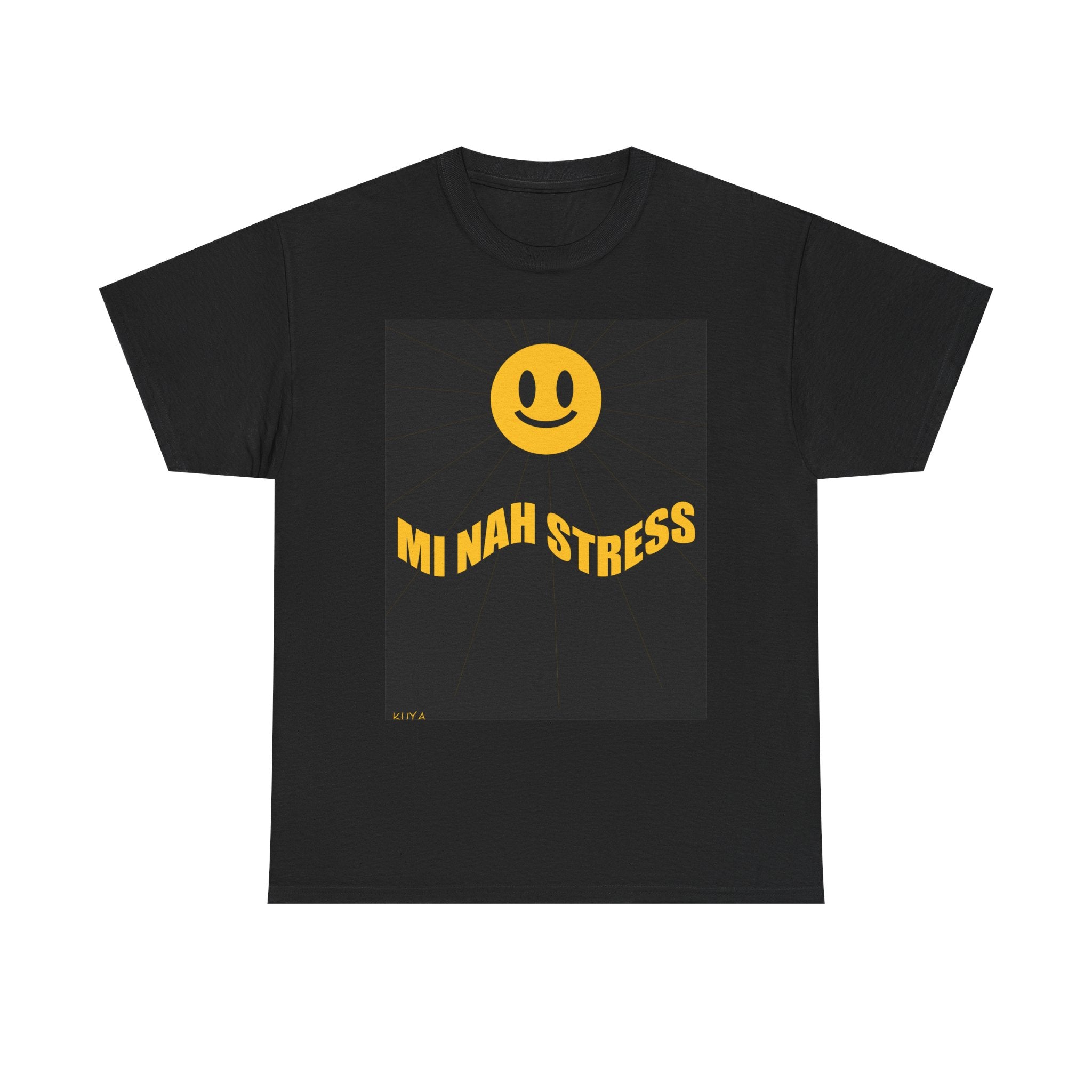 MI NAH STRESS graphic tee by Zukkay