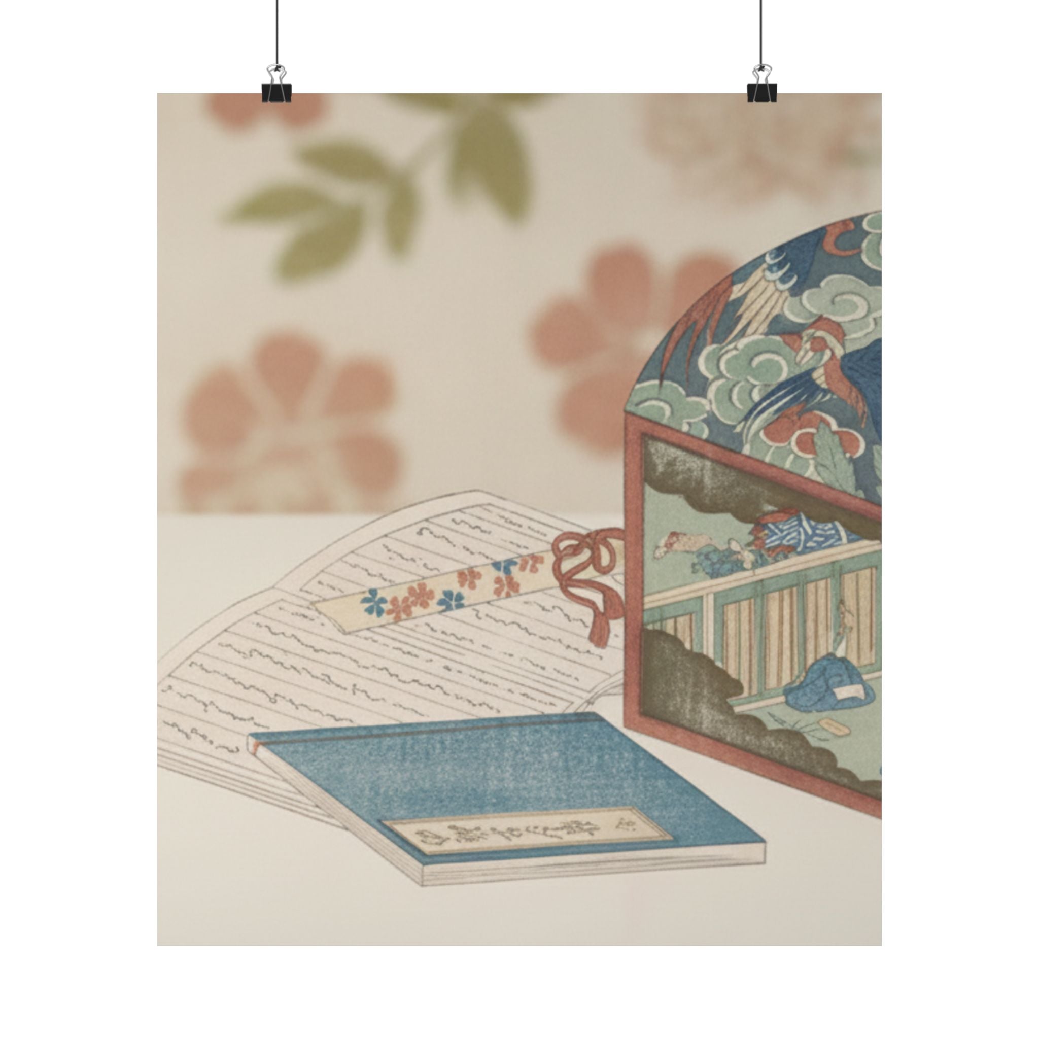 Product Marketing — Box And Books — Matte Poster