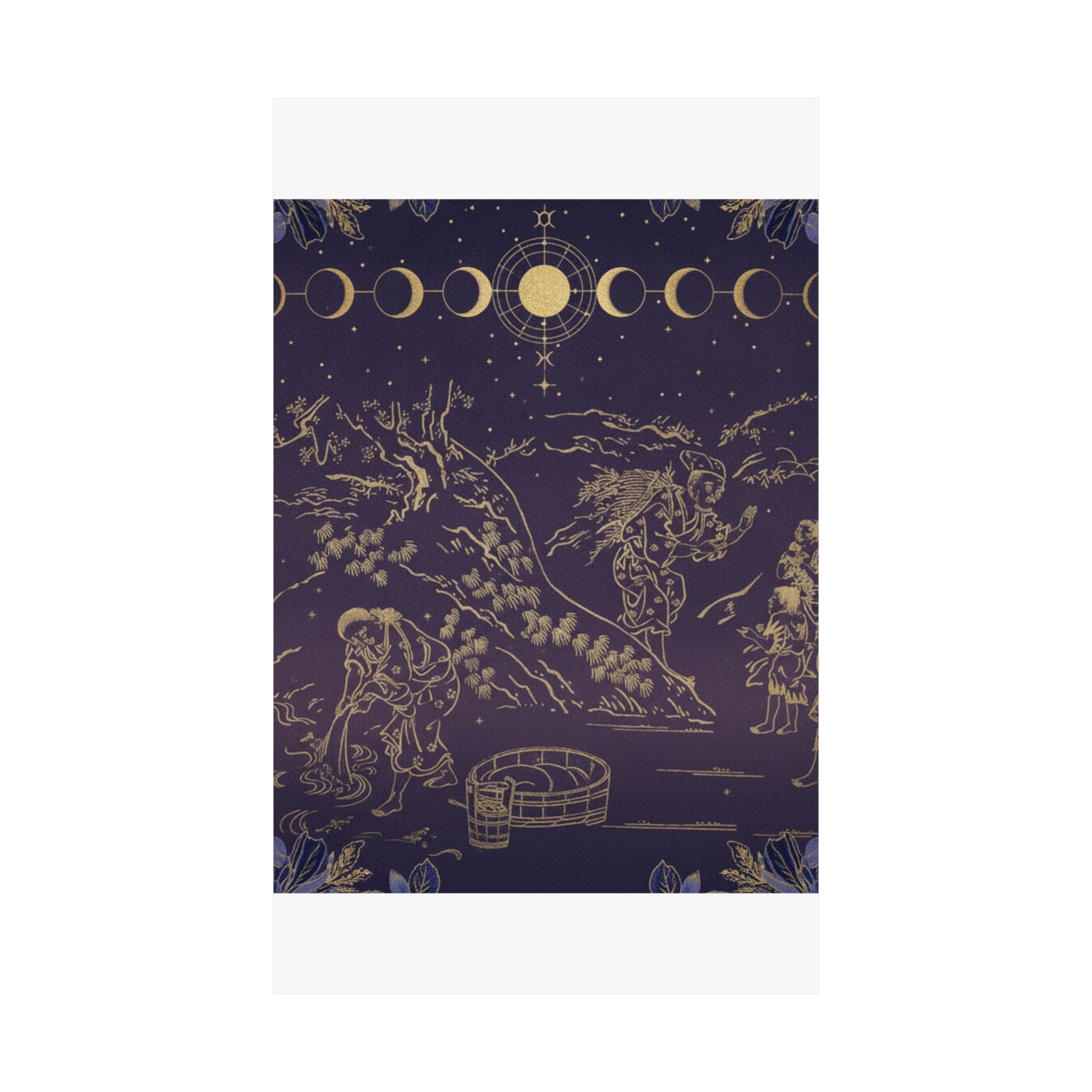 Celestial — Fagot–Gatherer Finds Boy With Sparrow — Matte Poster