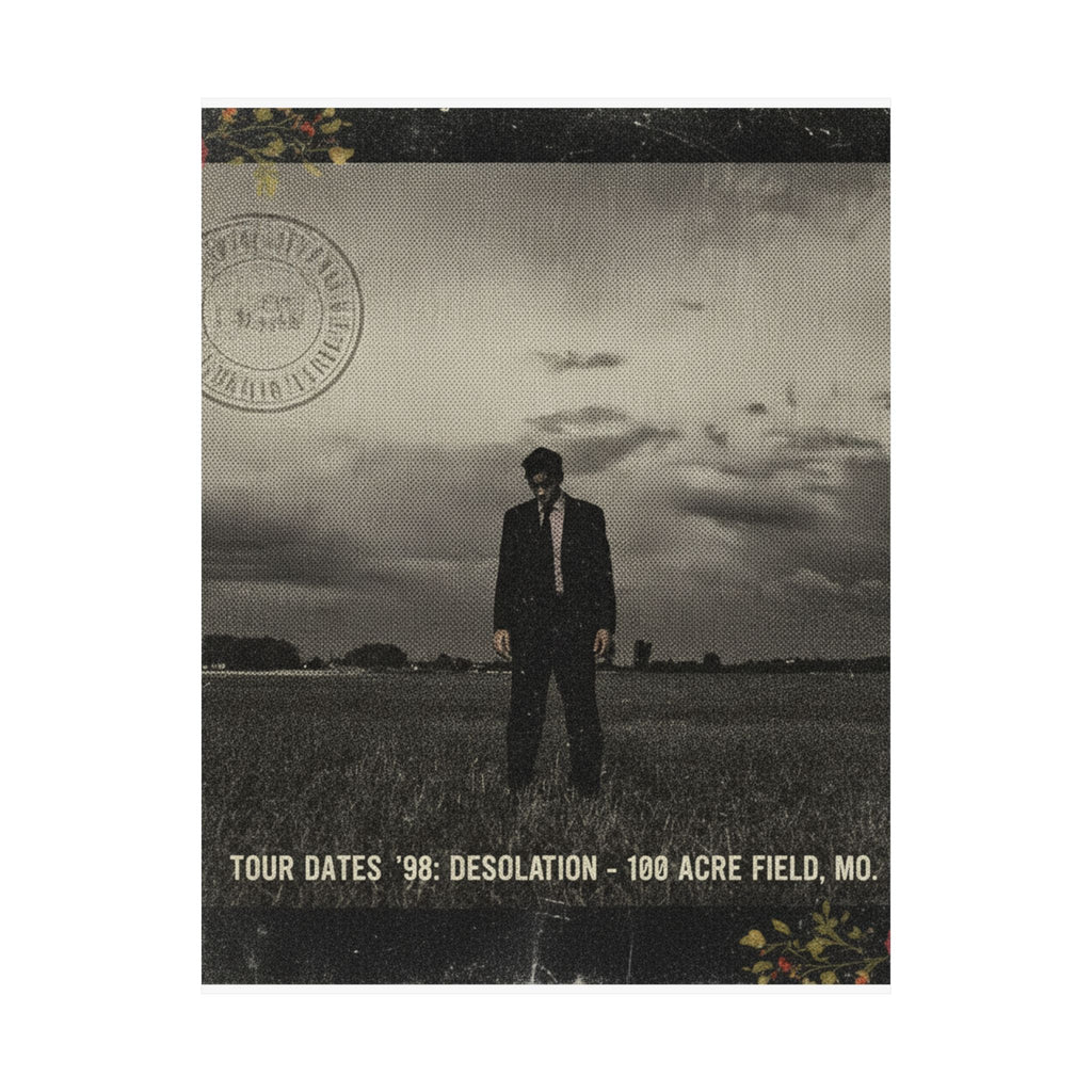 Desolation '98 Tour Vintage Bootleg Field Poster