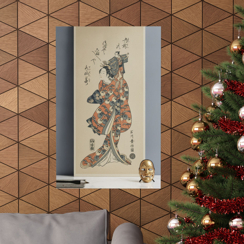 Product Marketing — The Actor Bandō Hikosaburo I In A Female Role — Matte Poster