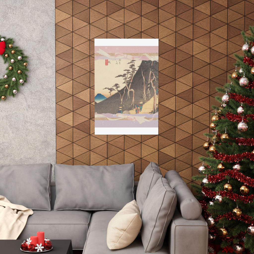 Affirmation — Station Twenty-Six: Nissaka, Sayo No Nakayama, From The Fifty-Three Stations Of  — Matte Poster