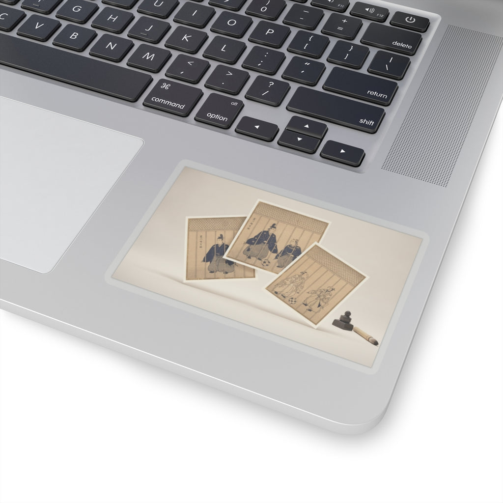 Product Marketing — Games Of Football Being Played By Nobles — Kiss-Cut Sticker