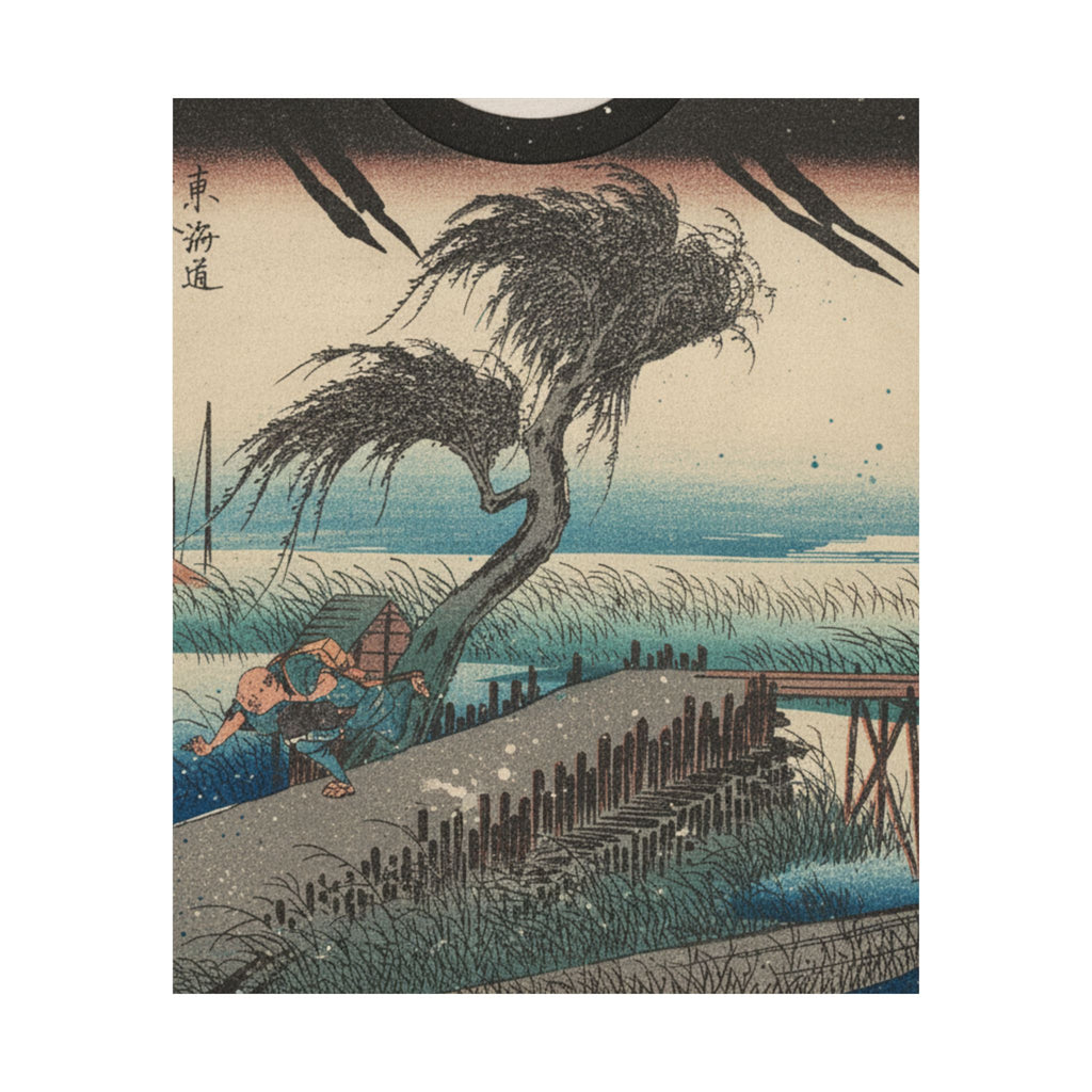 Botanical — Yokkaichi, Sanchokawa — Matte Poster