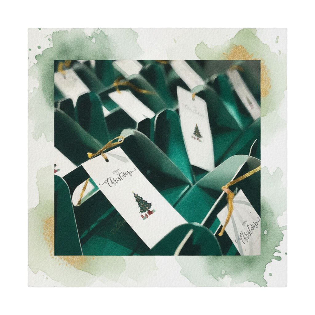 Watercolor — Gift — Matte Poster
