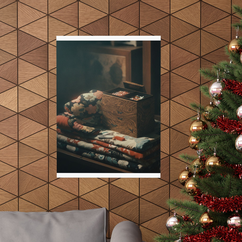 Cinematic — Lady'S Work-Box And Bed Clothing — Matte Poster