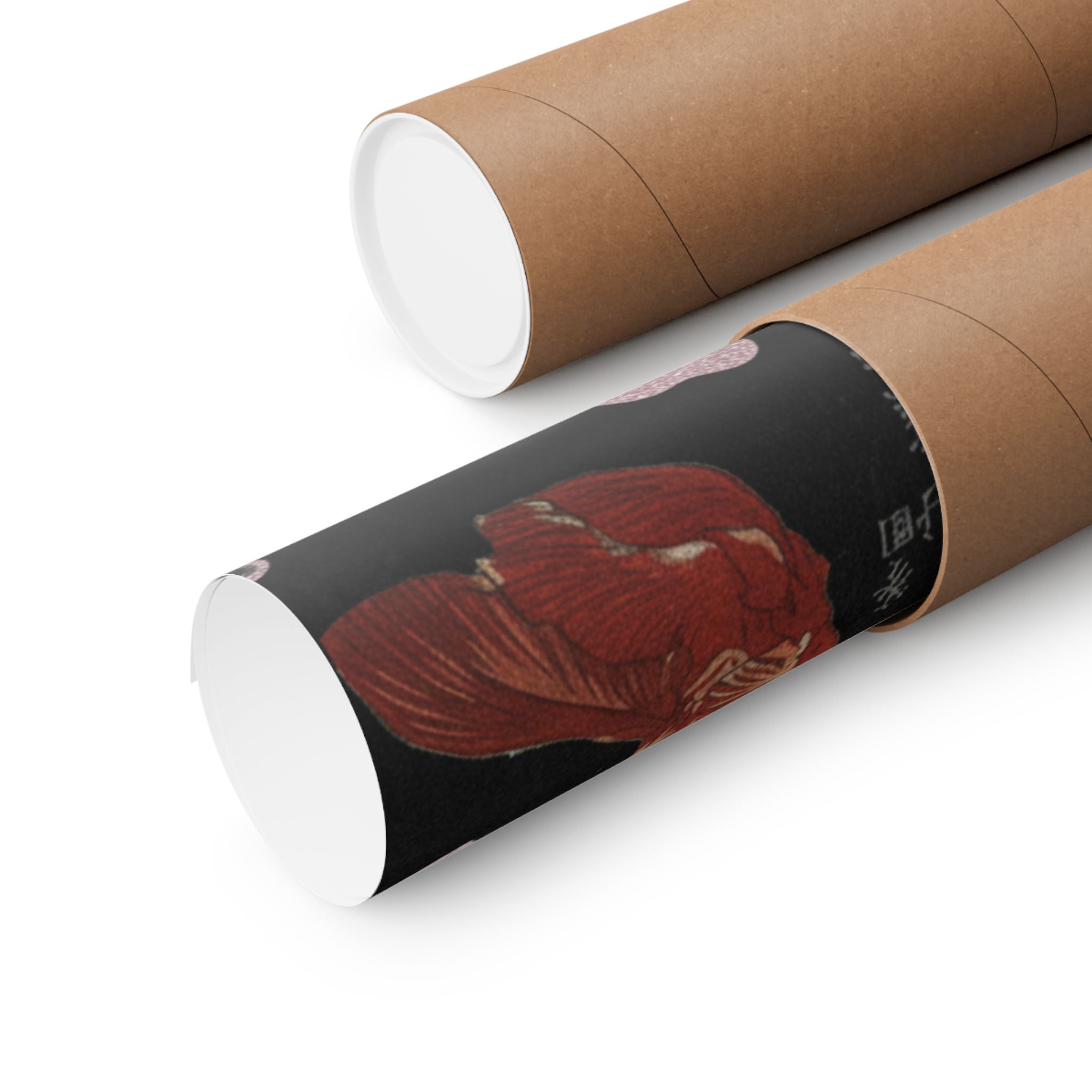 Dramatic Storm — Lobster On A Piece Of Charcoal — Matte Poster