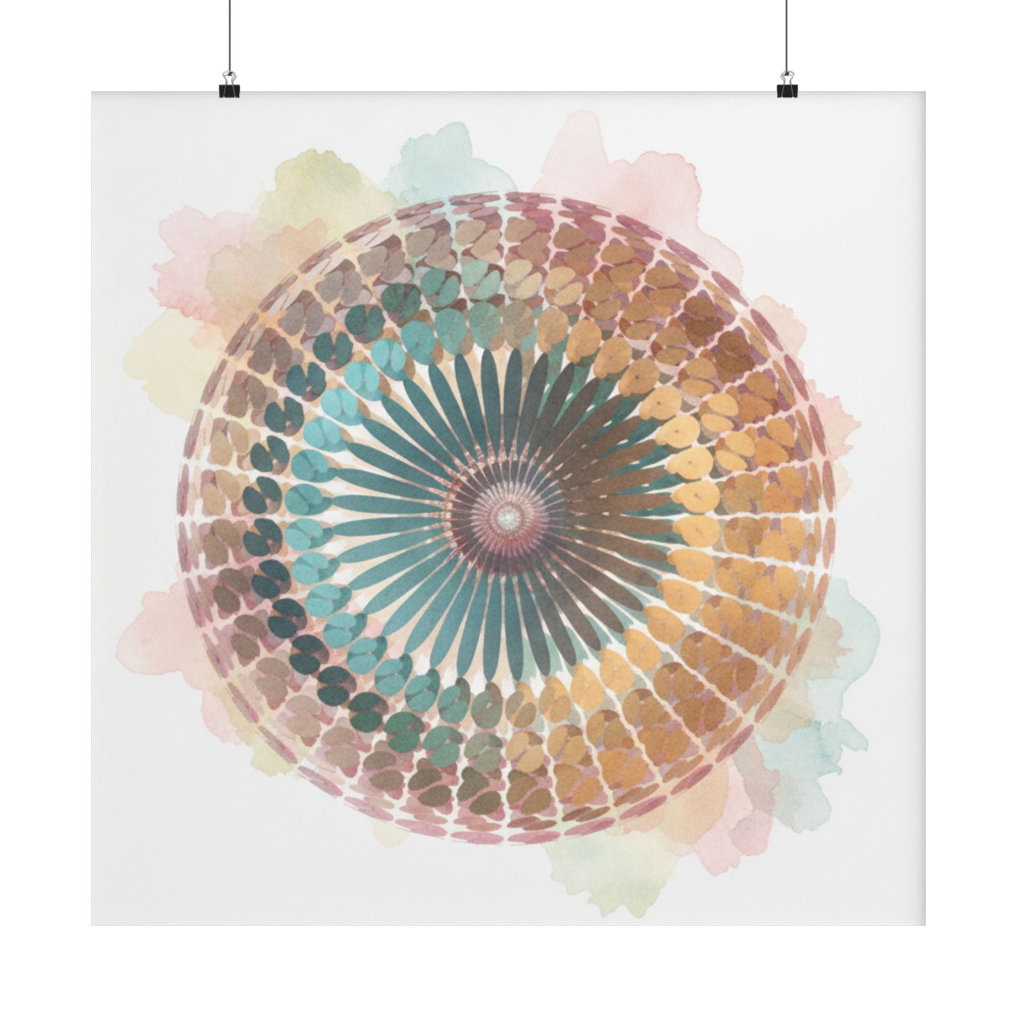 Watercolor art print — product view 17