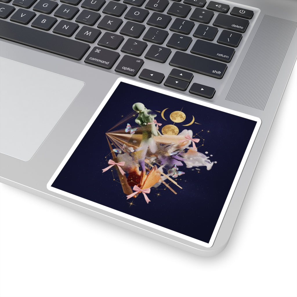 Celestial — Abstract — Kiss-Cut Sticker