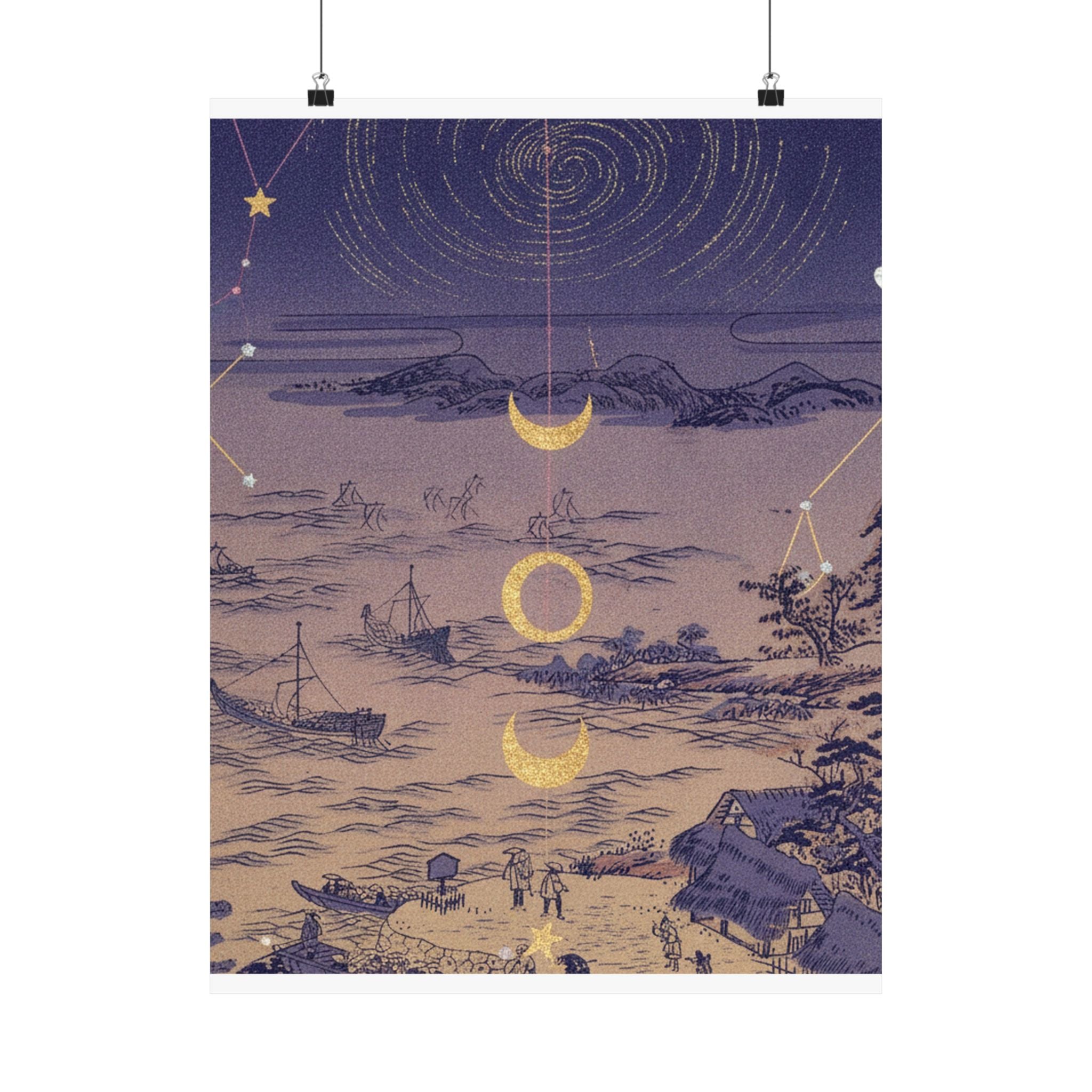 BORN FROM STARS art print — product view 2