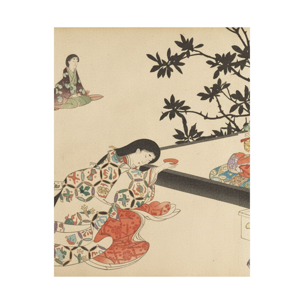 Botanical — Chiyoda Castle (Album Of Women) — Matte Poster