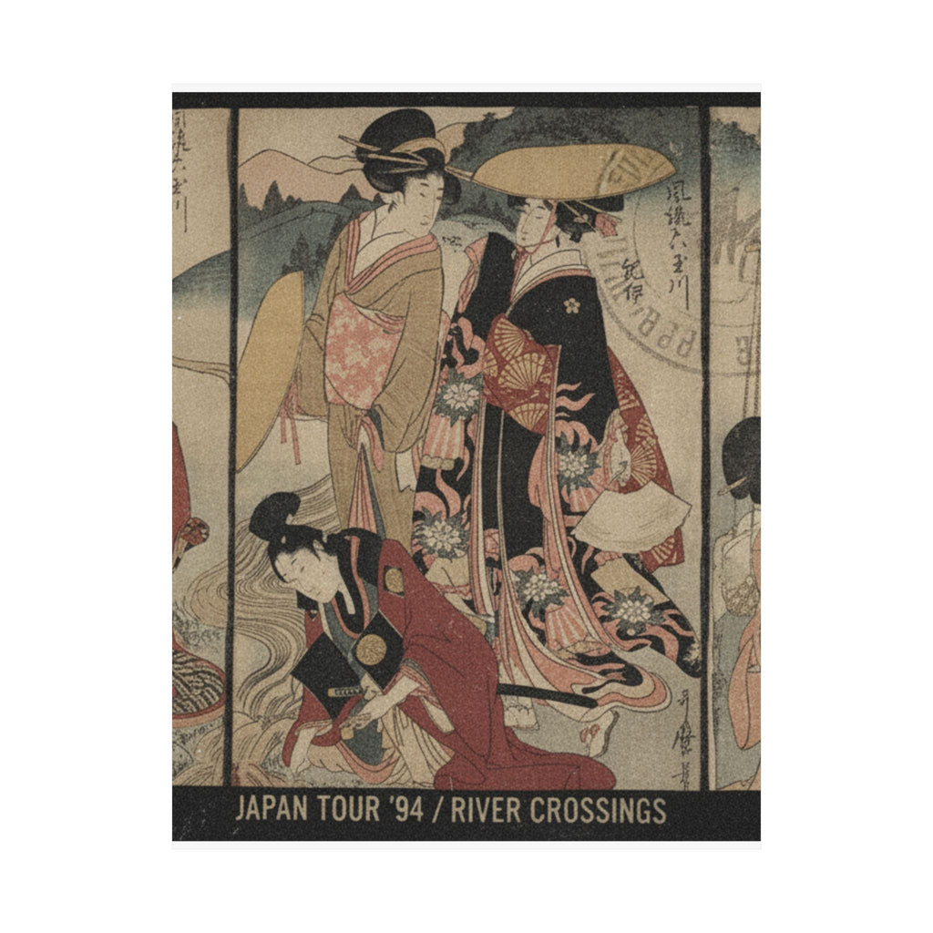 Vintage Bootleg — Women And A Man In The Country; Some Pageant(?) — Matte Poster
