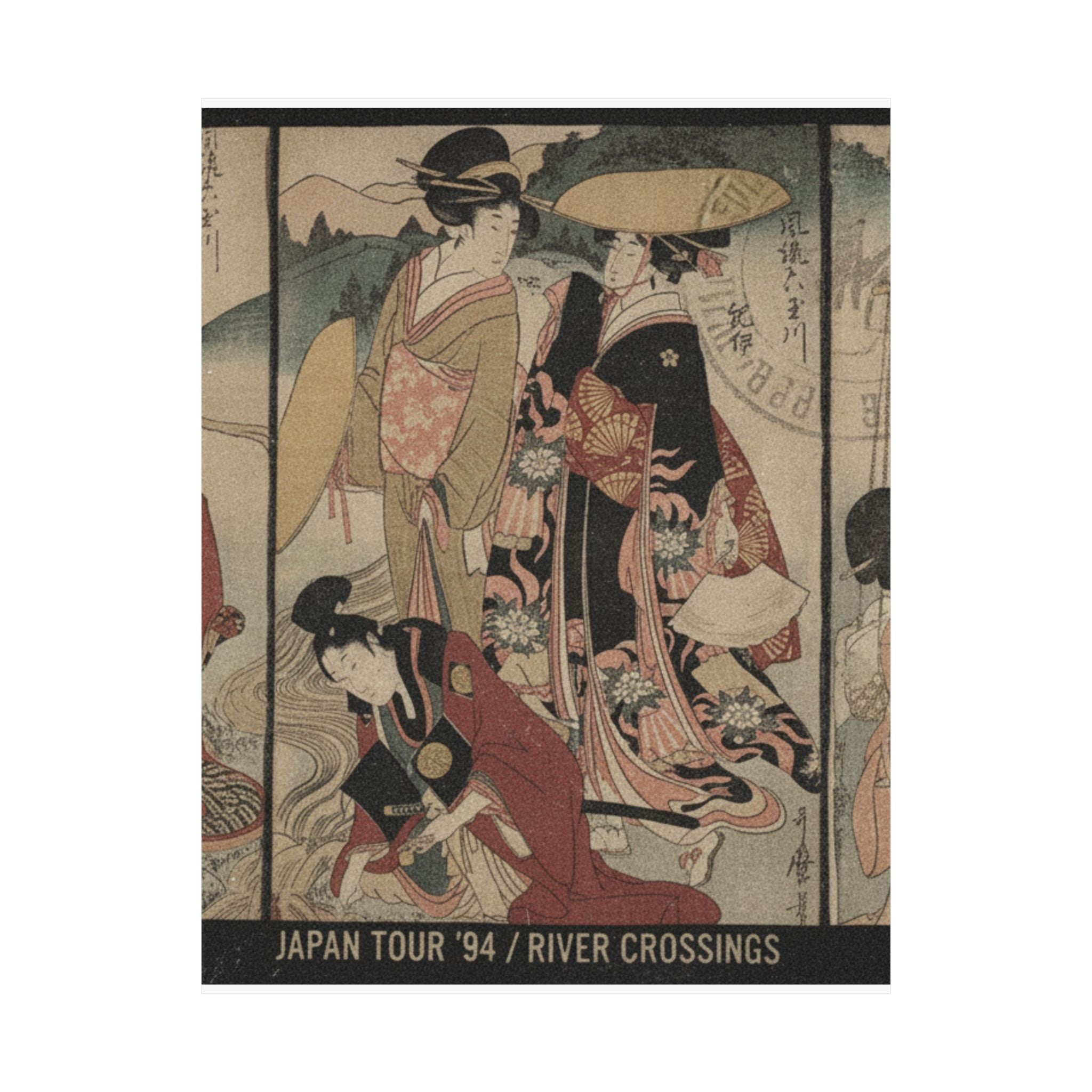 Vintage Bootleg — Women And A Man In The Country; Some Pageant(?) — Matte Poster