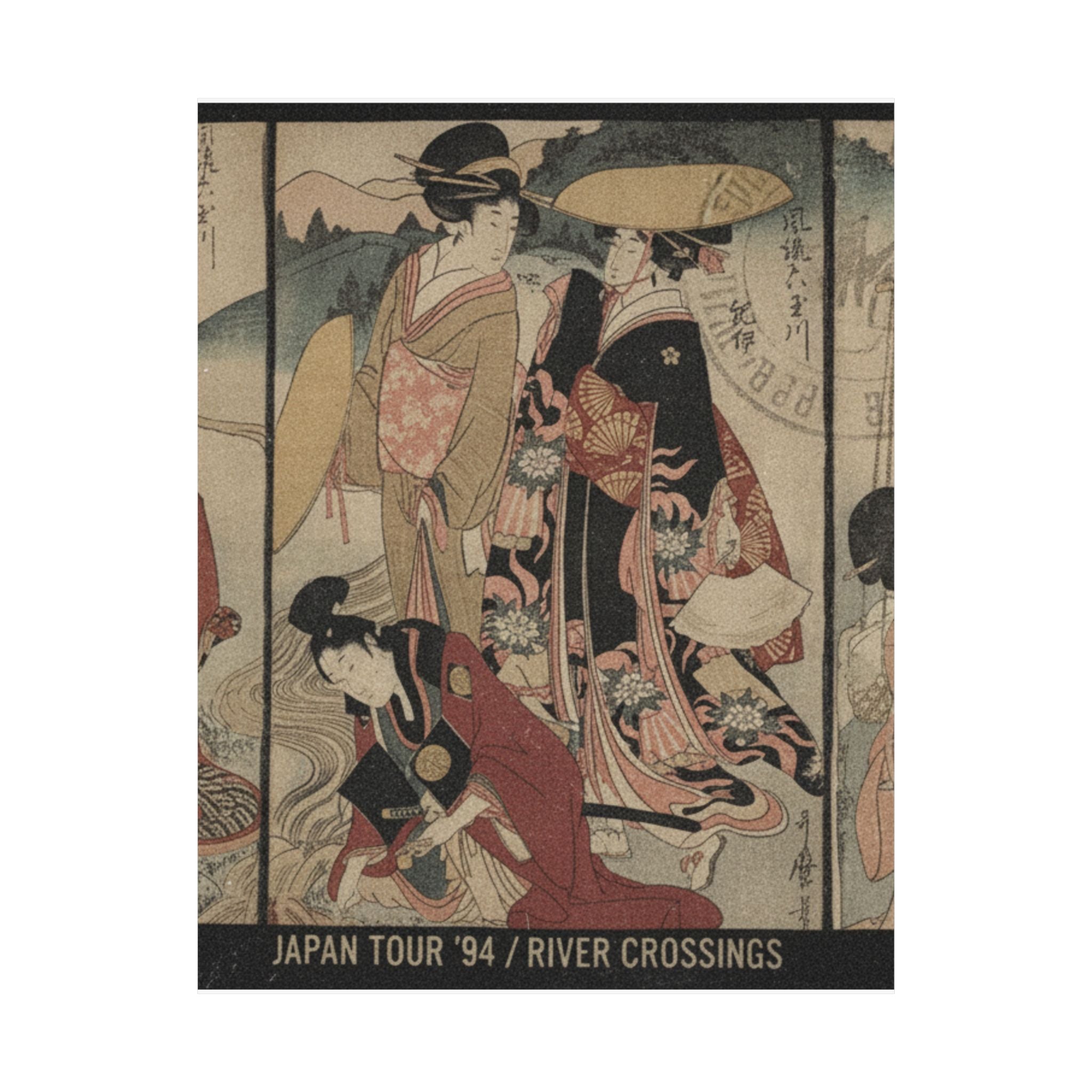 Vintage Bootleg — Women And A Man In The Country; Some Pageant(?) — Matte Poster