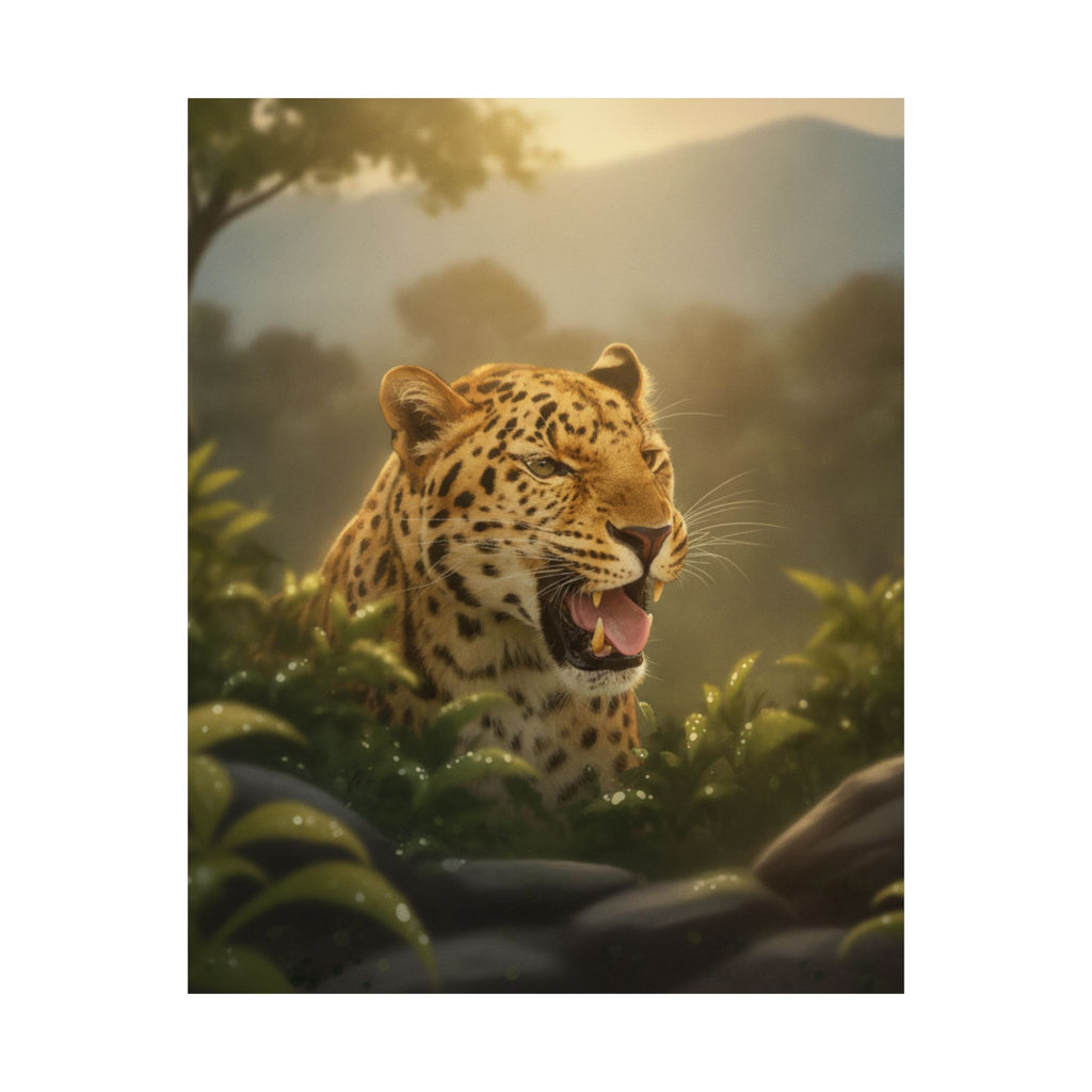 Scenic Nature — Leopard — Matte Poster