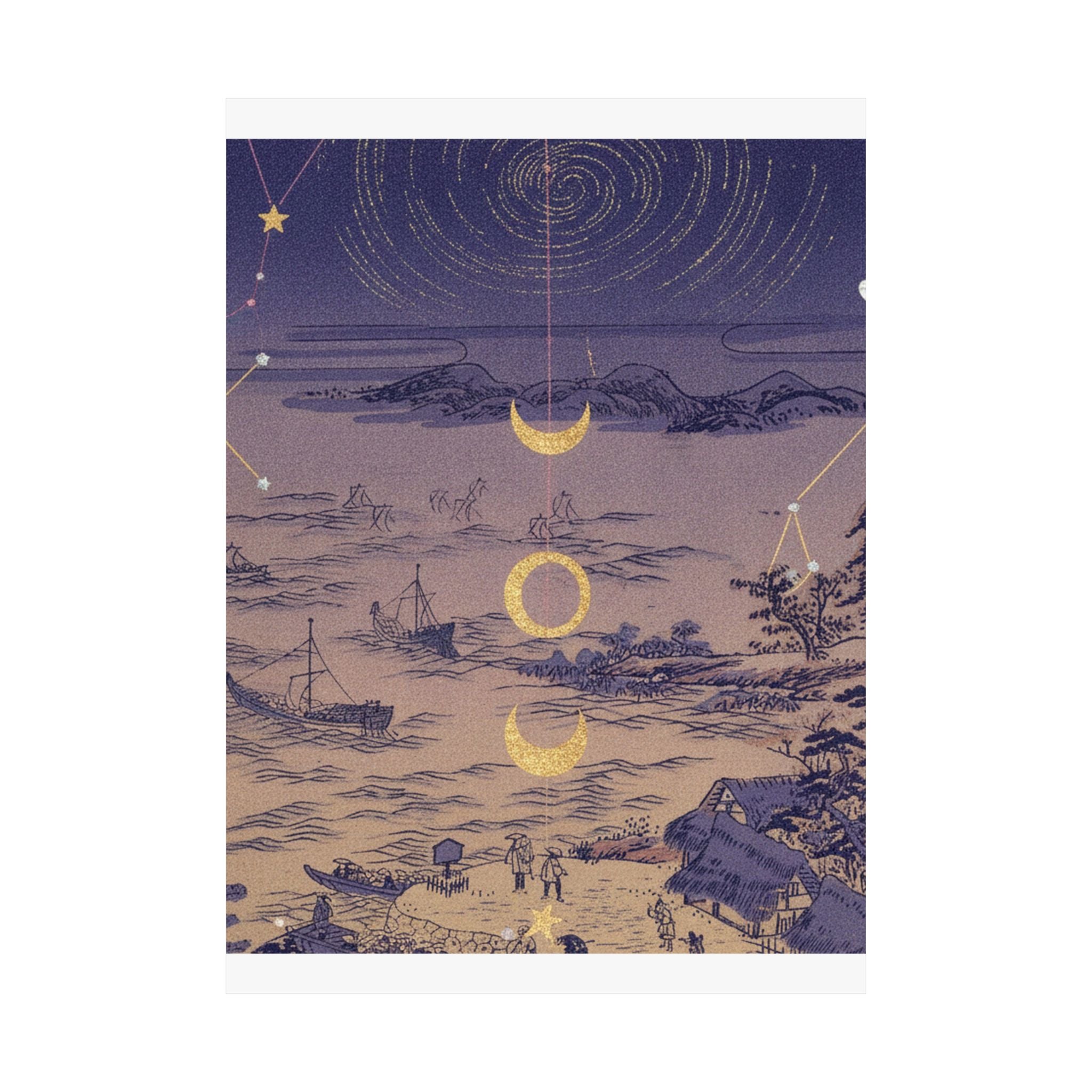 BORN FROM STARS | Sails Returning To Yahashi — Matte Poster