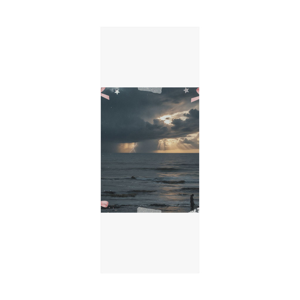 Dramatic Storm — Person — Matte Poster