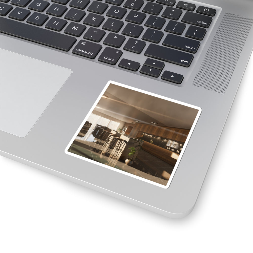 Cinematic — Kitchen — Kiss-Cut Sticker