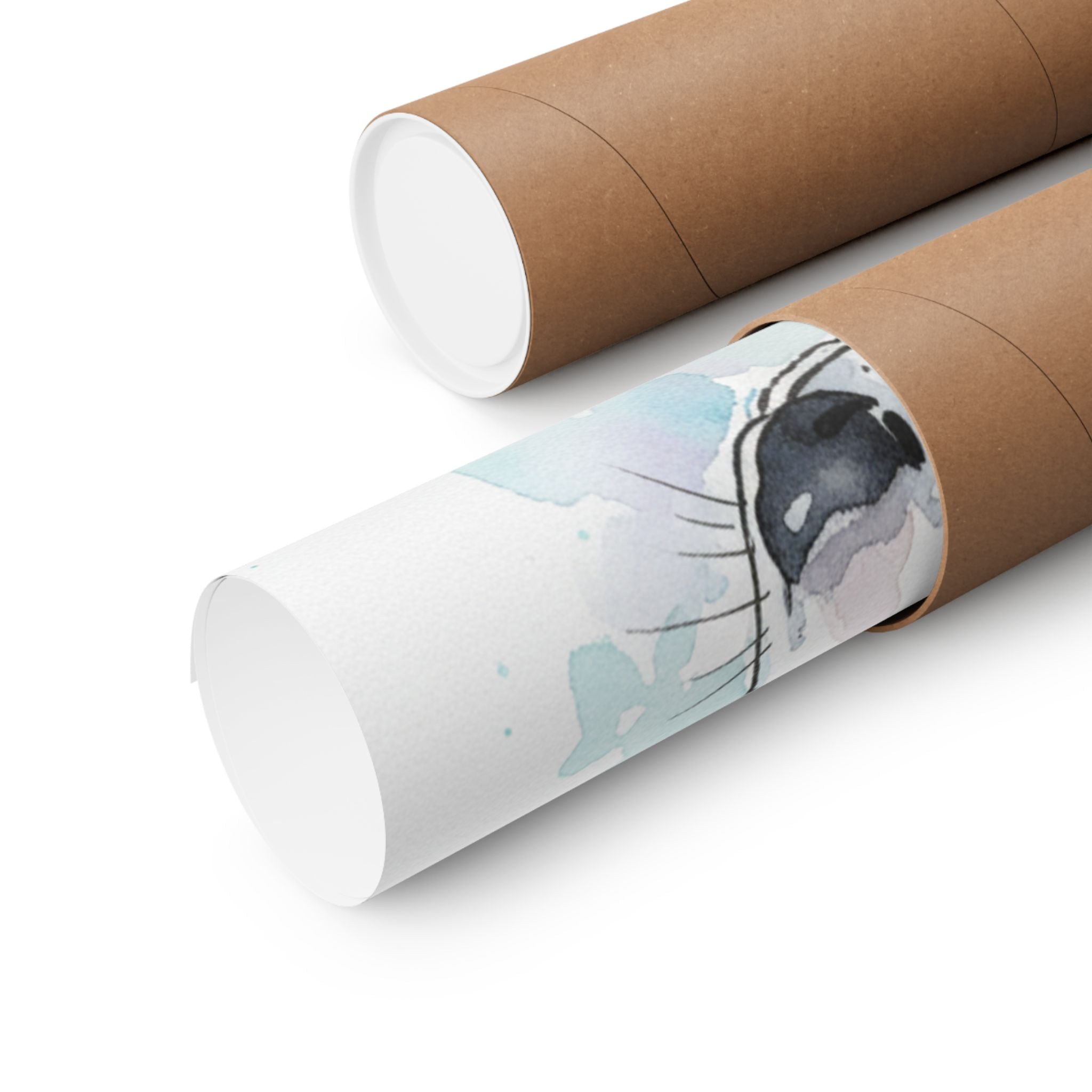 Watercolor — Dog — Matte Poster